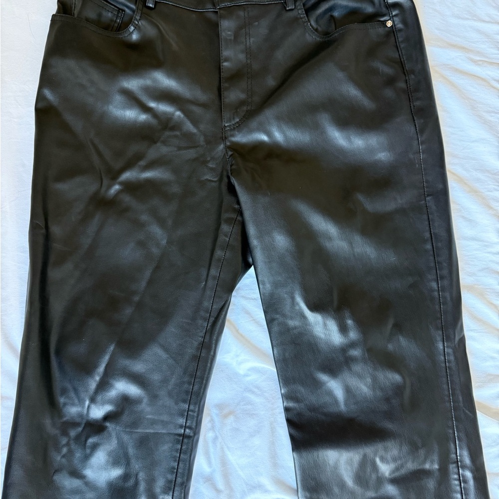 Zara Women’s Leather Pants